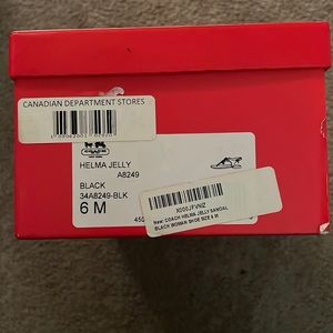 COACH HELMA JELLY SANDLES